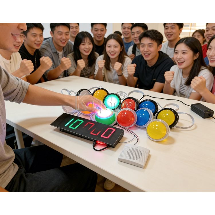 Интерактивная игра с LED-кнопками (Push Button)