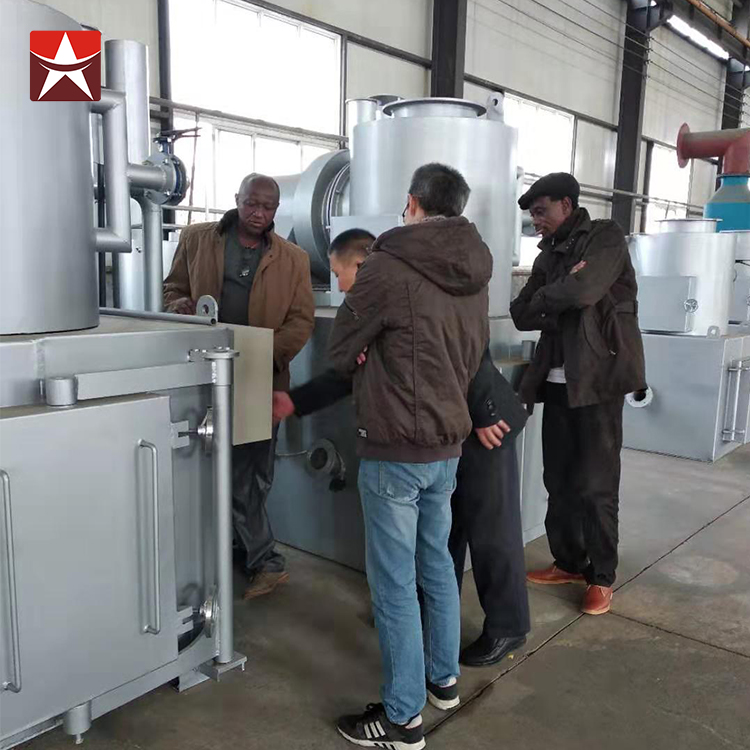 150 kg lpg diesel Fired Waste Incinerator Oven