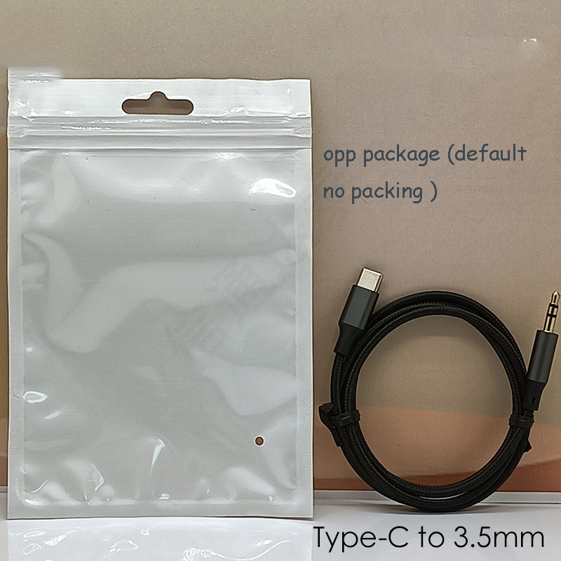 3.5mm In-car Aux Braided Audio Cable 1m  Suitable for  Apple Mobile Phones Digital Audio Cable