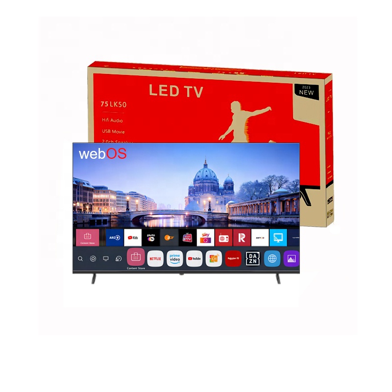 Television 85 Inch 2K 4K Led Qled Smart Tv Android Vidaa WebOS Google Tv Smart 32 40 43 50 55 65 75 85 Televisor