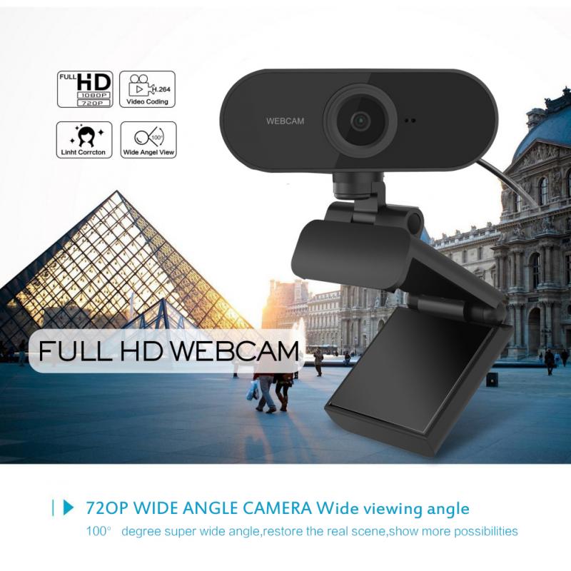 Desktop PC and Laptops 1080P HD Webcam Plug-and-play Computer Web Camera Network Camera Built in MIC