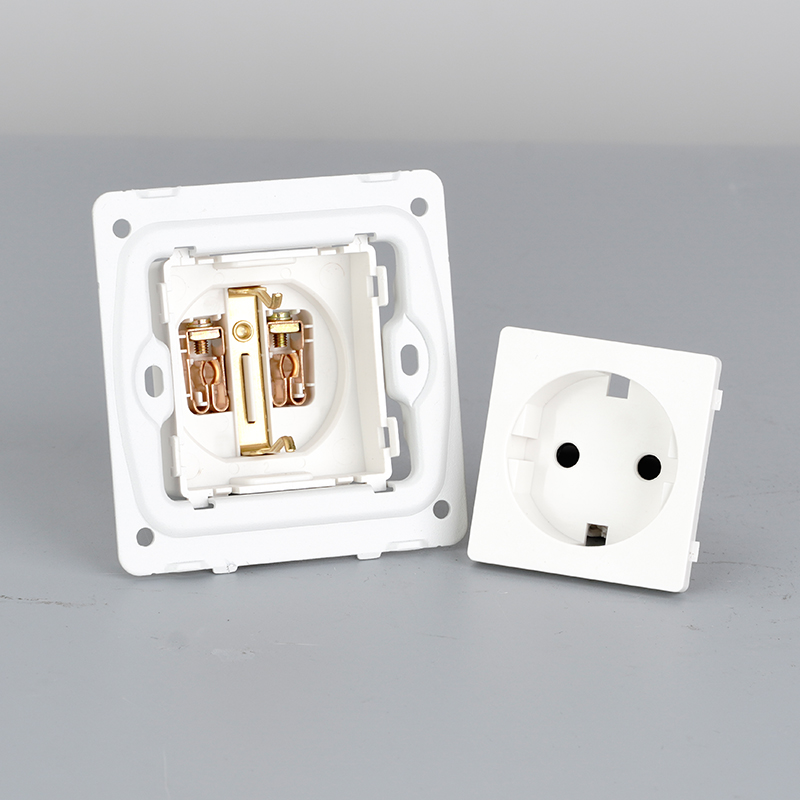 EU Socket Customization Wall Outlet Sockets European German Standard Electrical Usb Wall Socket