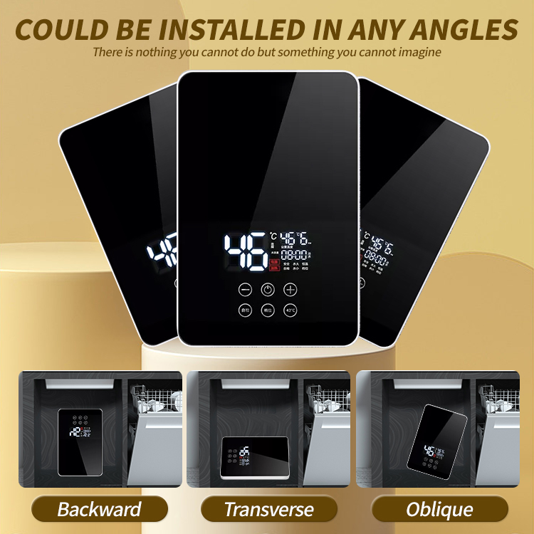 Wholesale Home Touch Control Hot Water Smart Shower Heater 5.5kw Tankless Instant Electric Water Heater