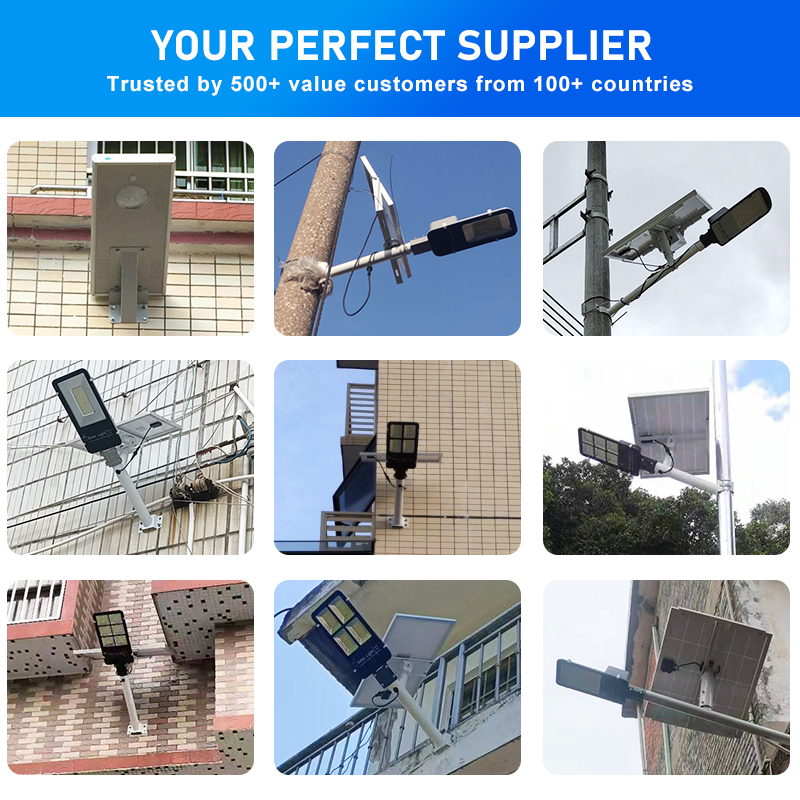 All in Two Split Solar Street Light Outdoor LED IP65 Waterproof High Brightness Solar Powered Street Lamp China Street Lighting