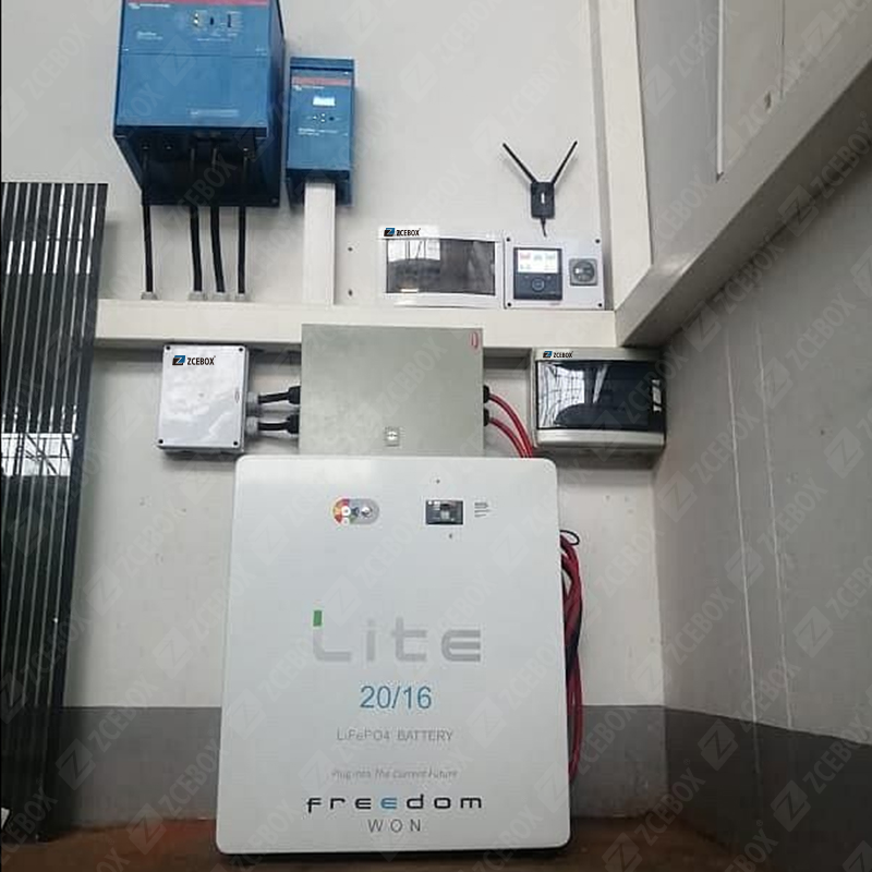 For ABS Plastic Power Distribution Box with IP40 Protection CE Certified Adjustable DIN Rail for Flush Mount Applications