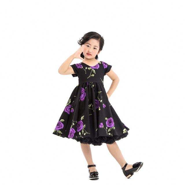 Винтажное платье 1950S (Floral Print)
