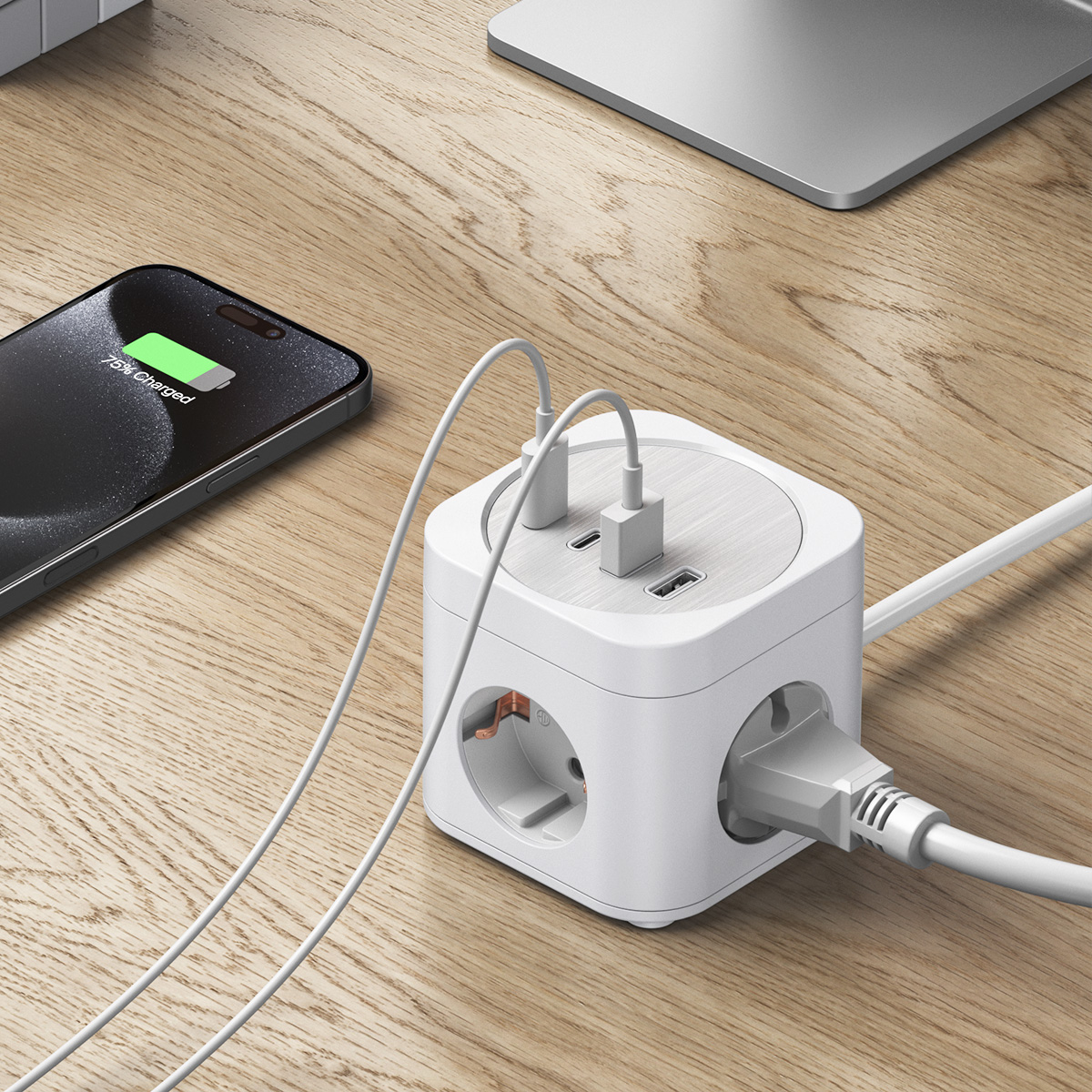 Hot Selling Modern EU Plug & Socket Set for Home Modern Electric Switches and Sockets