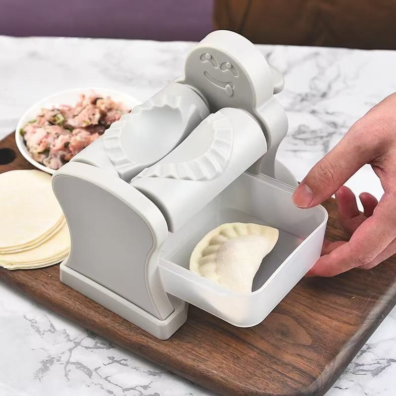 Household Eco-Friendly Plastic Dumpling Mold Forming Dumpling Skin Pattern Home Use Manual Dumpling Maker