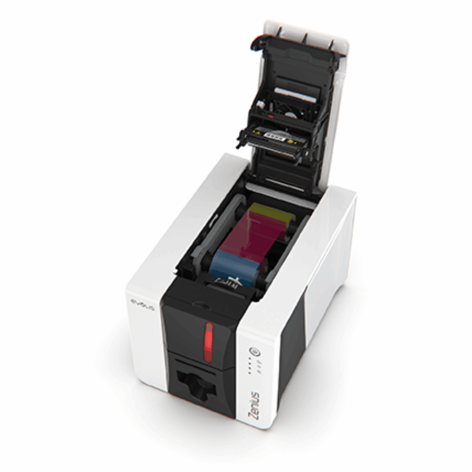 Hotsale Evolis Zenius 2 Single-sided ID Card Printer Employee ID Card Portrait Member PVC Plastic Card Printer