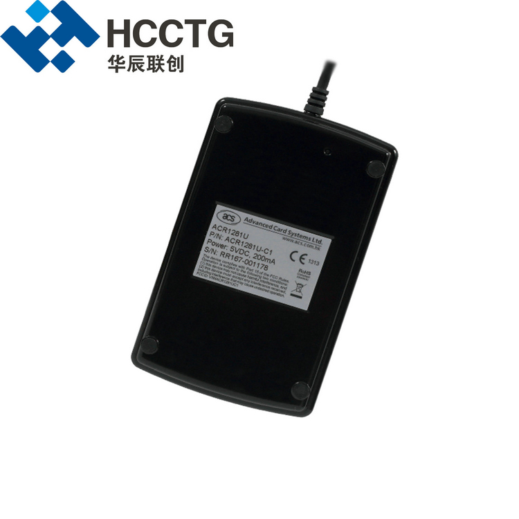 Dual Boost II 13.56 MHz RFID ISO 14443 Contactless Smart Card Reader ACR1281U-C1