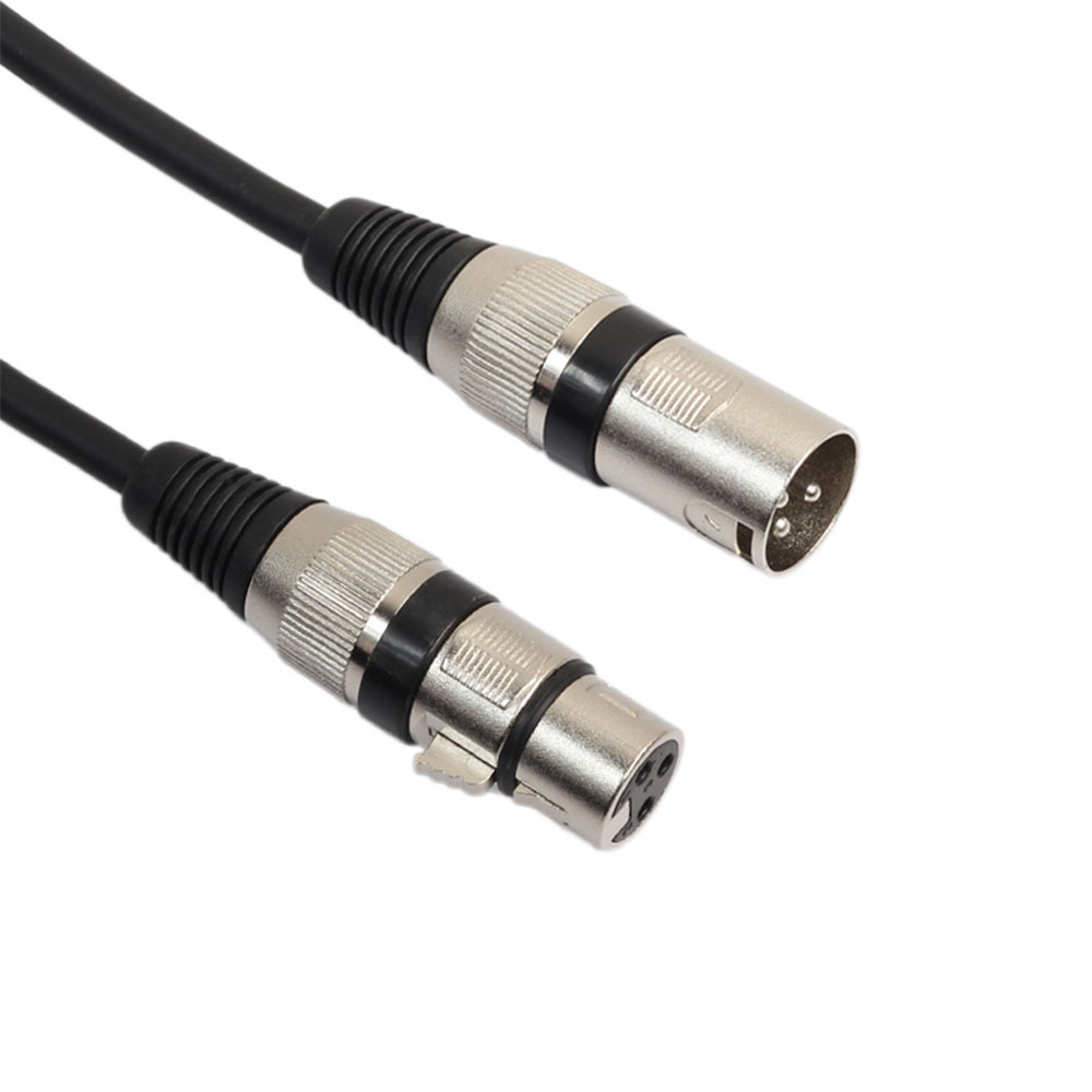 XLR Microphone Audio Cable 3Pin XLR Male to Female Extension Cable Cord Wire for Mixer Amplifier Microphone