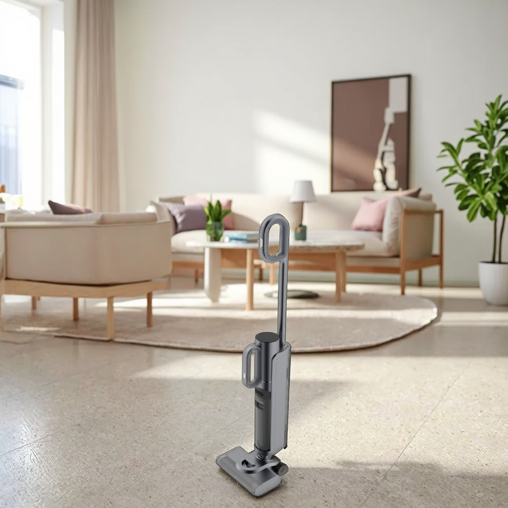 Intelligent Multi-functional Handheld Vacuum Cleaner-Wet & Dry Bagged Blue Light Mode for Garage & Outdoor Use
