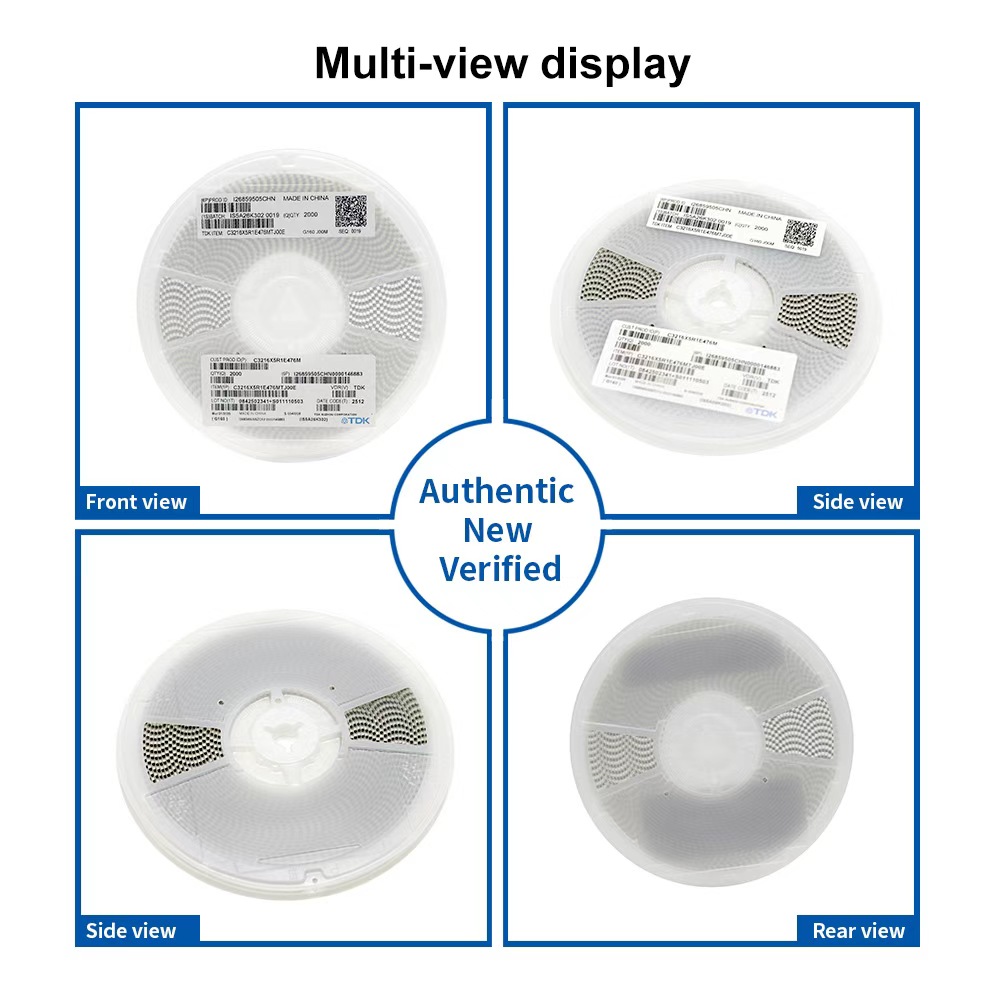 Surface Mount Multilayer Ceramic General Purpose High Capacitance SMD Chip Capacitors YAGEO MLCC CC0603KRX7R9BB103 10nF 0603 50v