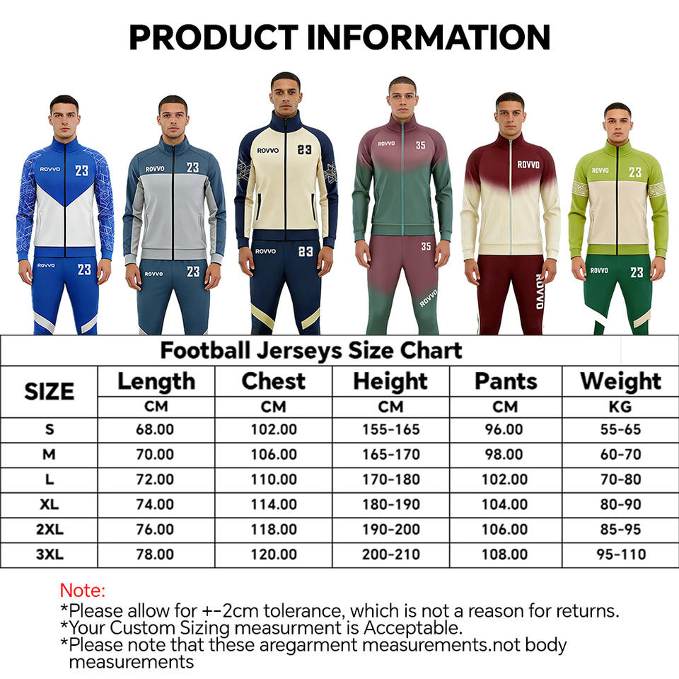 Customized Football Jersey Set