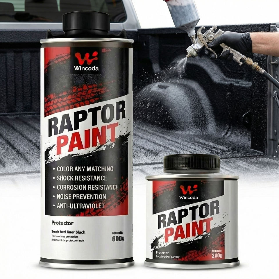 Текстурированная краска Raptor повышенной твердости (6H)