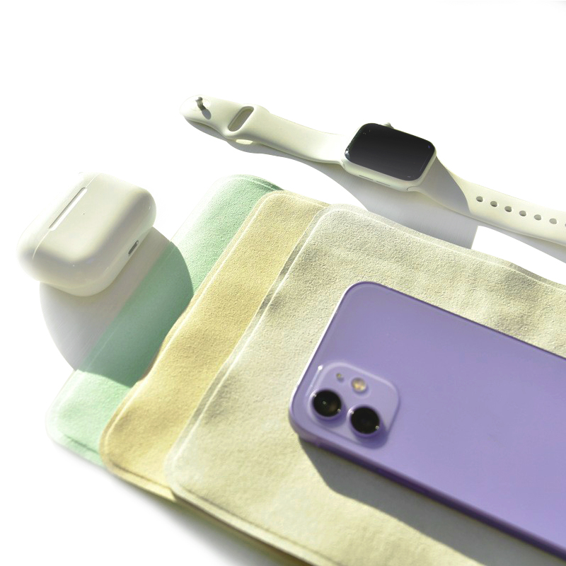 Wholesale Factory Microfiber Cleaning Cloth Screen Eyeglass Cleaning Minimum Order Polishing Cloth for Smart Phone Computer Ipad