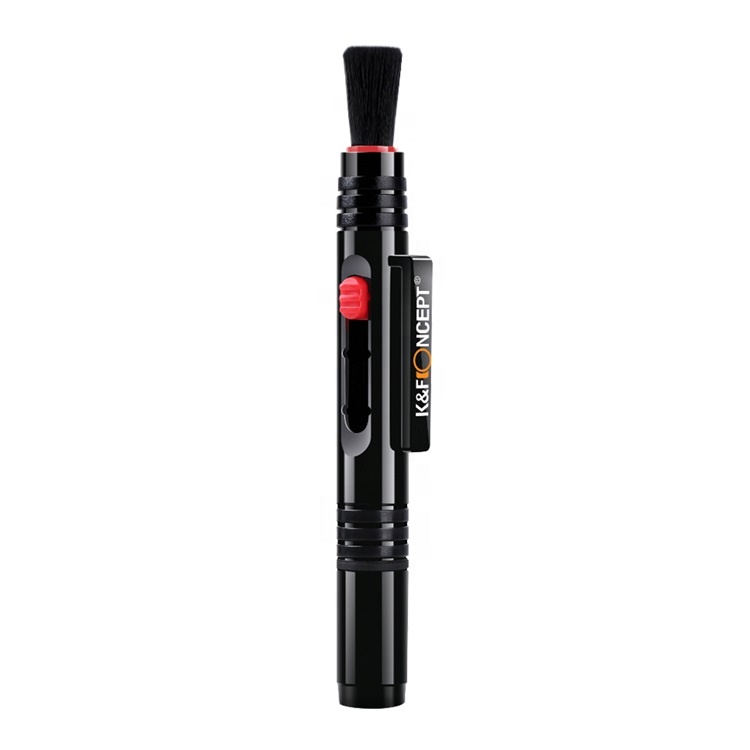 K&F Concept 2-in-1 Plastic Camera Lens Cleaning Brush & Pen for TV Computer Watch Phone Screens-Eco-Friendly