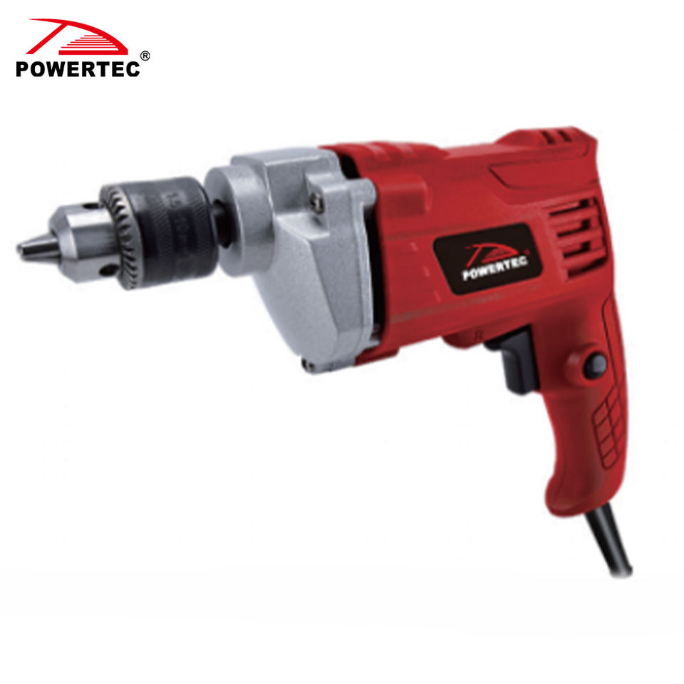 Высокомощная сетевая дрель POWERTEC 220В