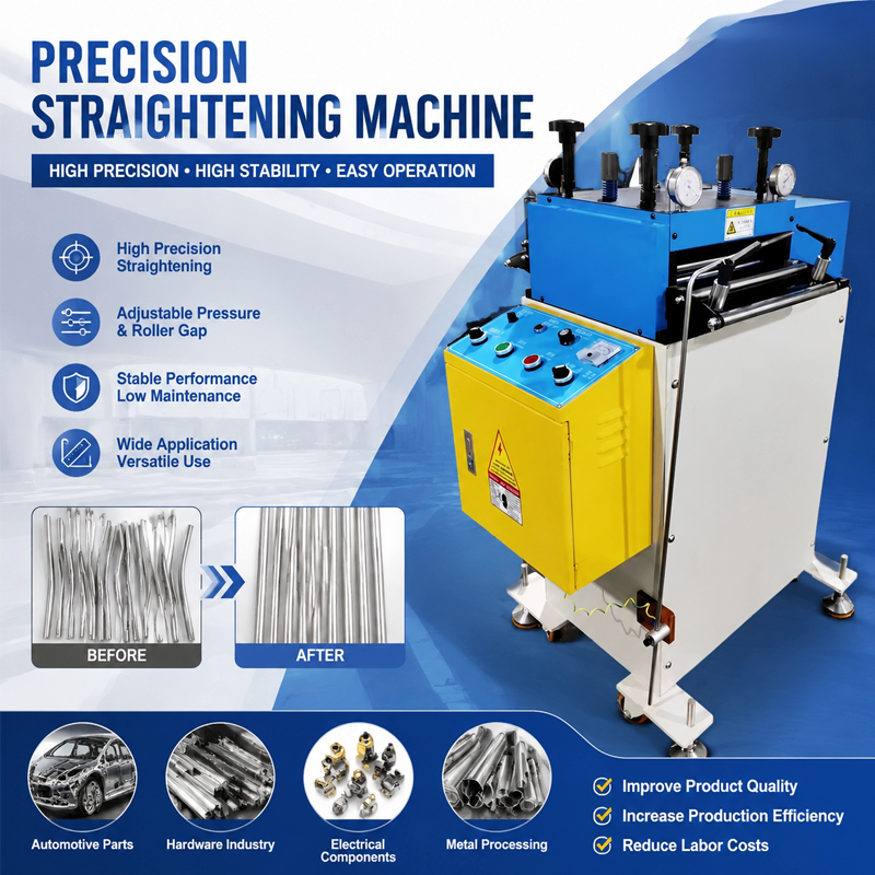 Best Seller Precision Thin Sheet Metal Straightener, Stainless Steel Flat Plate Straightening Machinery for Metal Processing