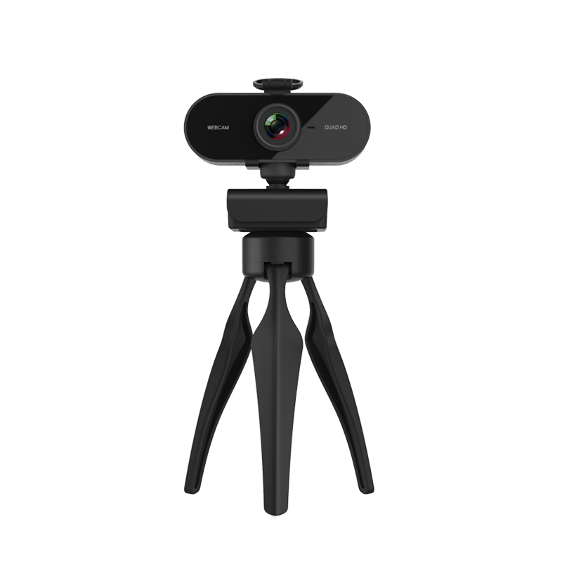 Newest 4mp 2K USB Webcam with Tripods Holder Built-in Microphone Privacy Cover Web Camera