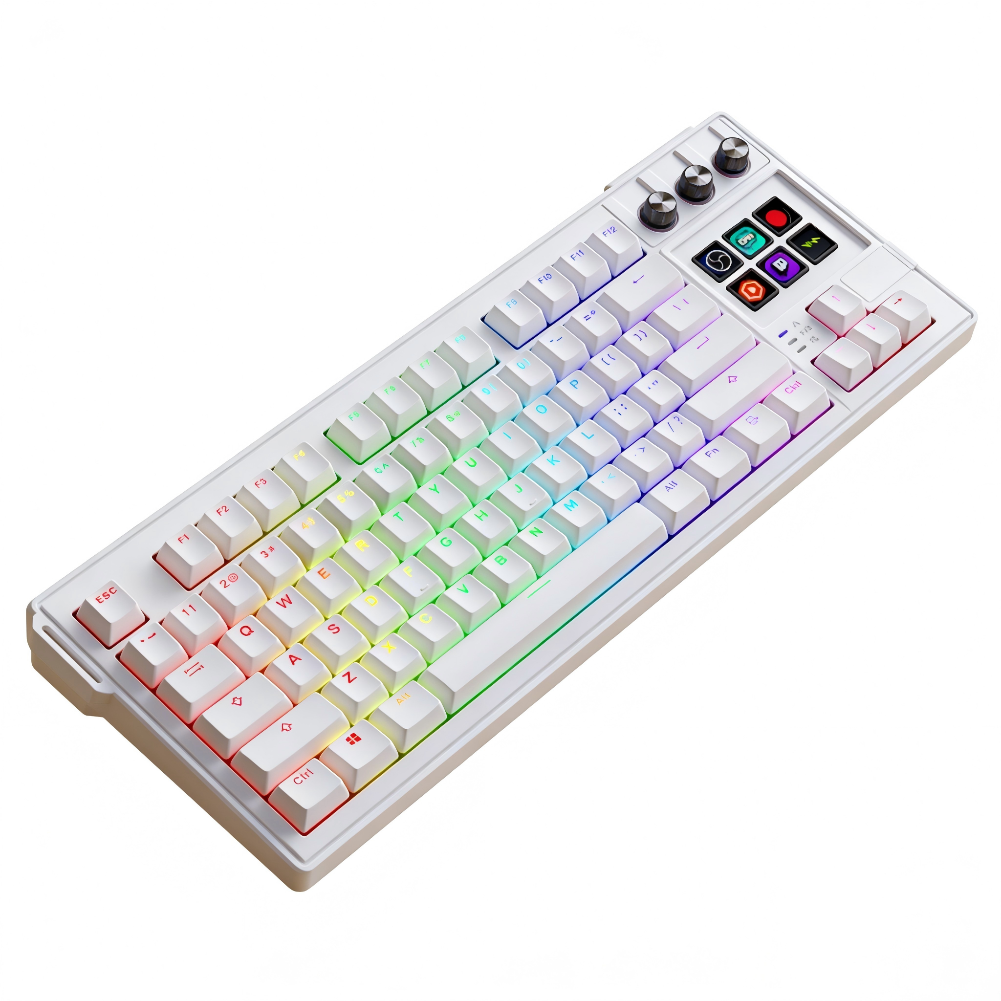 MiraBox K1Pro Stream Deck Integrated Mechanical Keyboard for Gaming and Productivity
