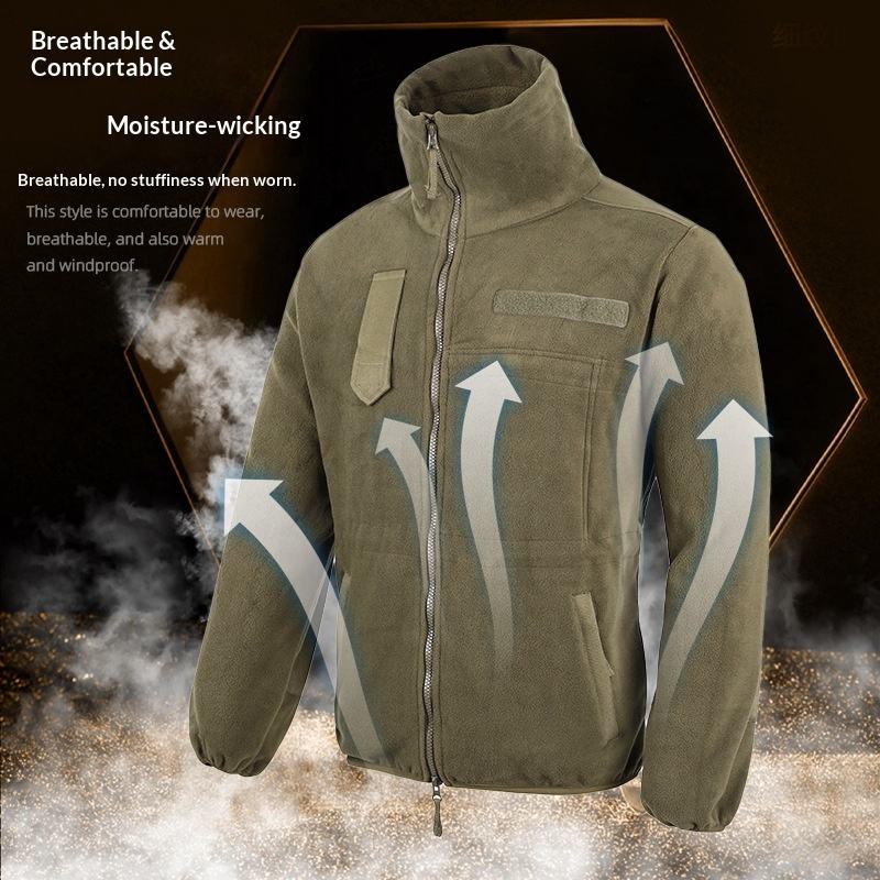 Приталенная флисовая куртка Outdoor (Slim)