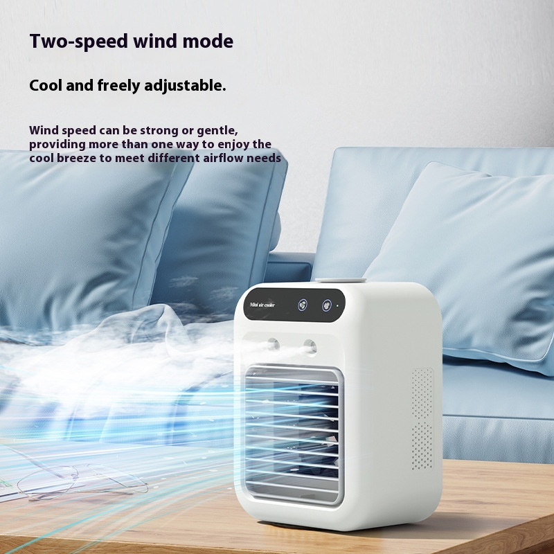 3 in 1 Portable Fan Air Conditioner Humidifier Cooling USB Fan Air Cooler Water Mist Humidification Fans