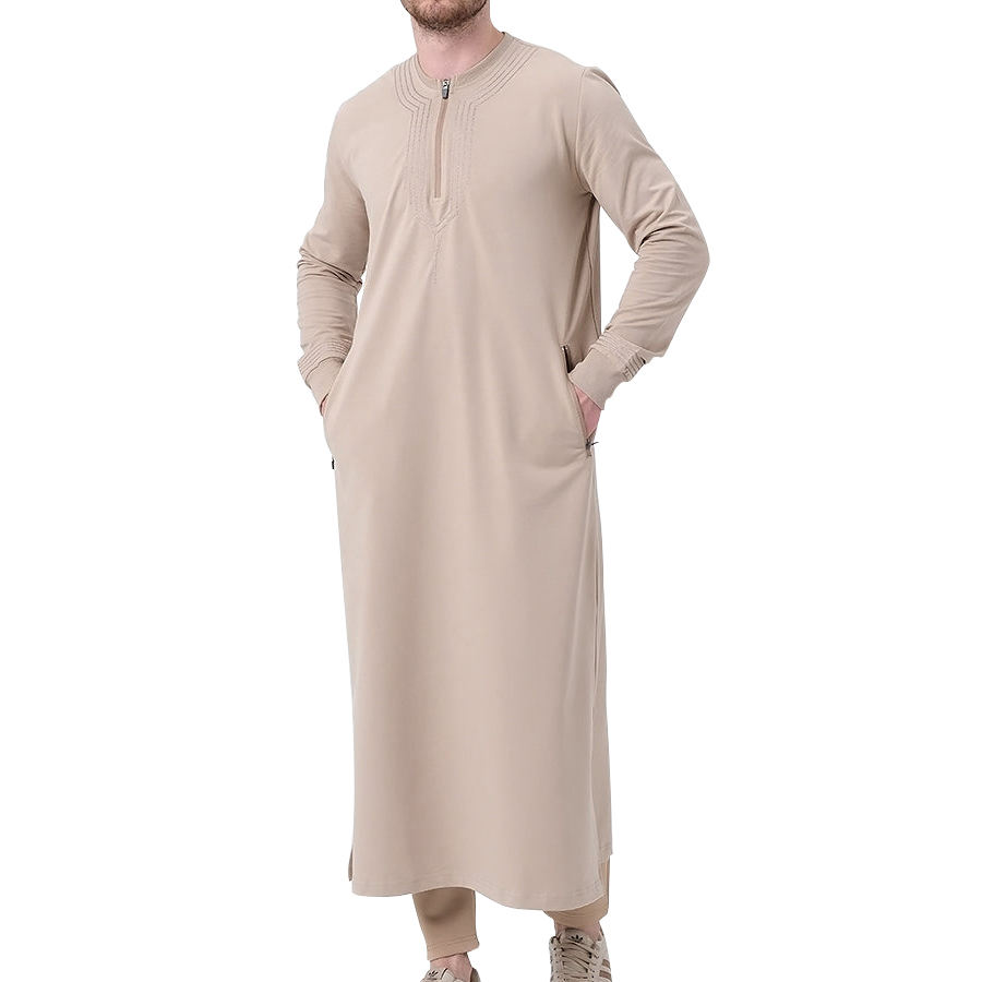 Custom High Quality Long Kamis Homme