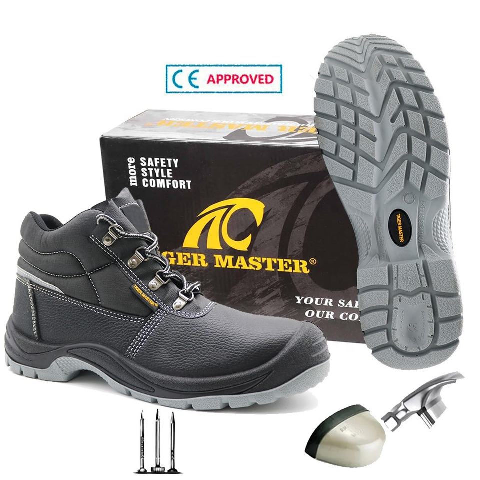 Защитные ботинки CE S3 (Anti-slip & Oil)