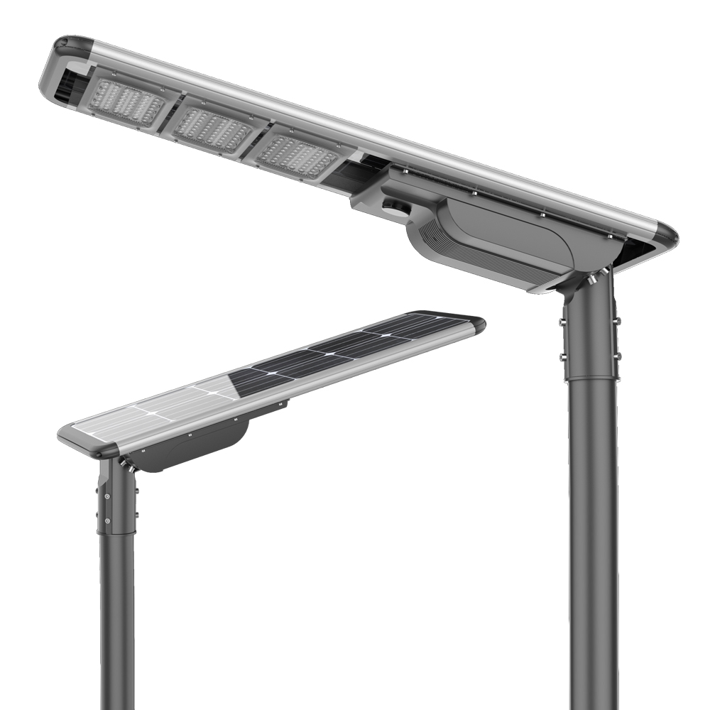 High Quality Lamparas Solares All in 1 Solar Street Light Motion Sensor Lighting