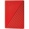 Жесткий диск WESTERN DIGITAL HDD External WD My Passport (2TB, USB 3.2) Красный