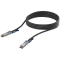 UBIQUITI Ubiquiti UACC-DAC-QSFP28-3M QSFP28 direct attach cable with a 100 Gbps max data rate, Compatible with QSFP28 and QSFP+ interfaces
