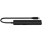 SATECHI SATECHI 6-in-1 USB-C Slim Multiport Adapter (Black)