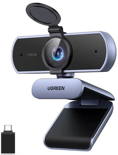 Веб-камера Ugreen CM831 USB HD Webcam 4K@30FPS 65381
