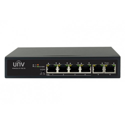 Uniview NSW2010-6T-PoE-IN коммутатор