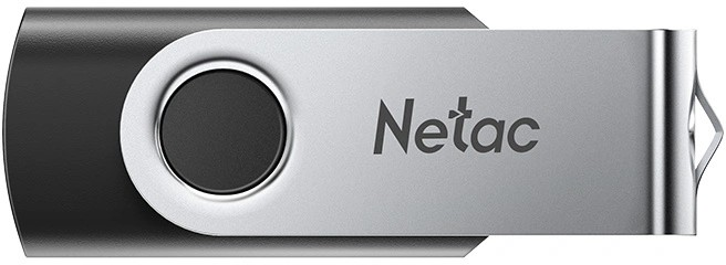 USB Флеш 32GB 3.2 Netac U505 NT03U505N-032G-32BK серебристый/черный
