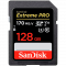 Карта памяти SANDISK Extreme PRO 128GB V60 UHS-II