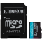 KINGSTON Kingston 256GB microSDXC Canvas Go Plus Gen4 200MB/s A2 U3 V30 Card + Adapter