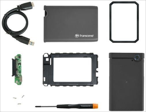 SSD үшін бокс Transcend TS0GSJ25CK3