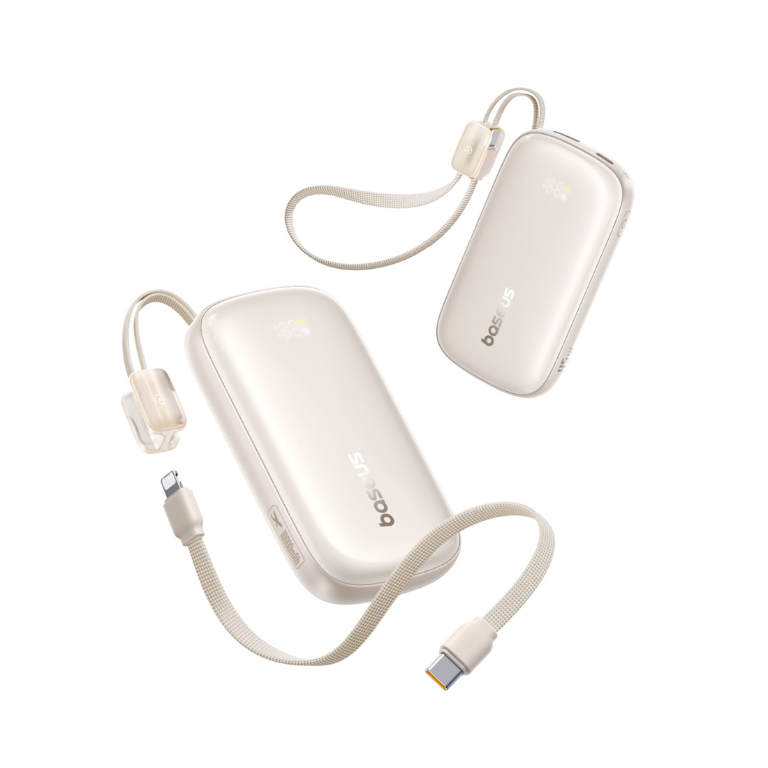 Портативный внешний аккумулятор, Baseus, EnerFill FC21 Qpow 3 Ultra (E0027Q01), 10000mAh, 45W, Титановый