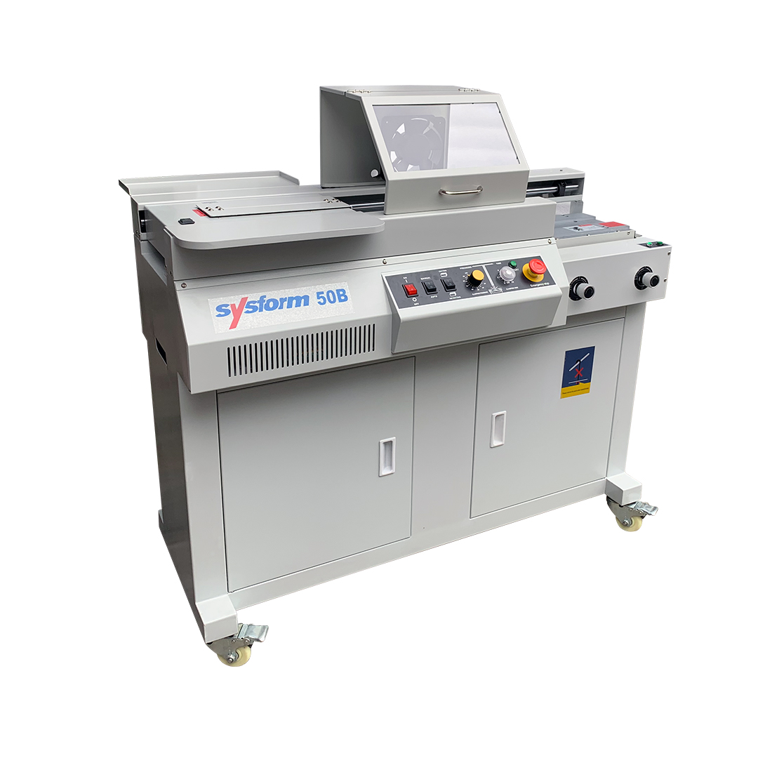 Термоклеевая переплётная машина, Sysform, Perfect Binder 50A, макс.толщена переплета (корешка) 320мм (А4), до 480 книг в час
