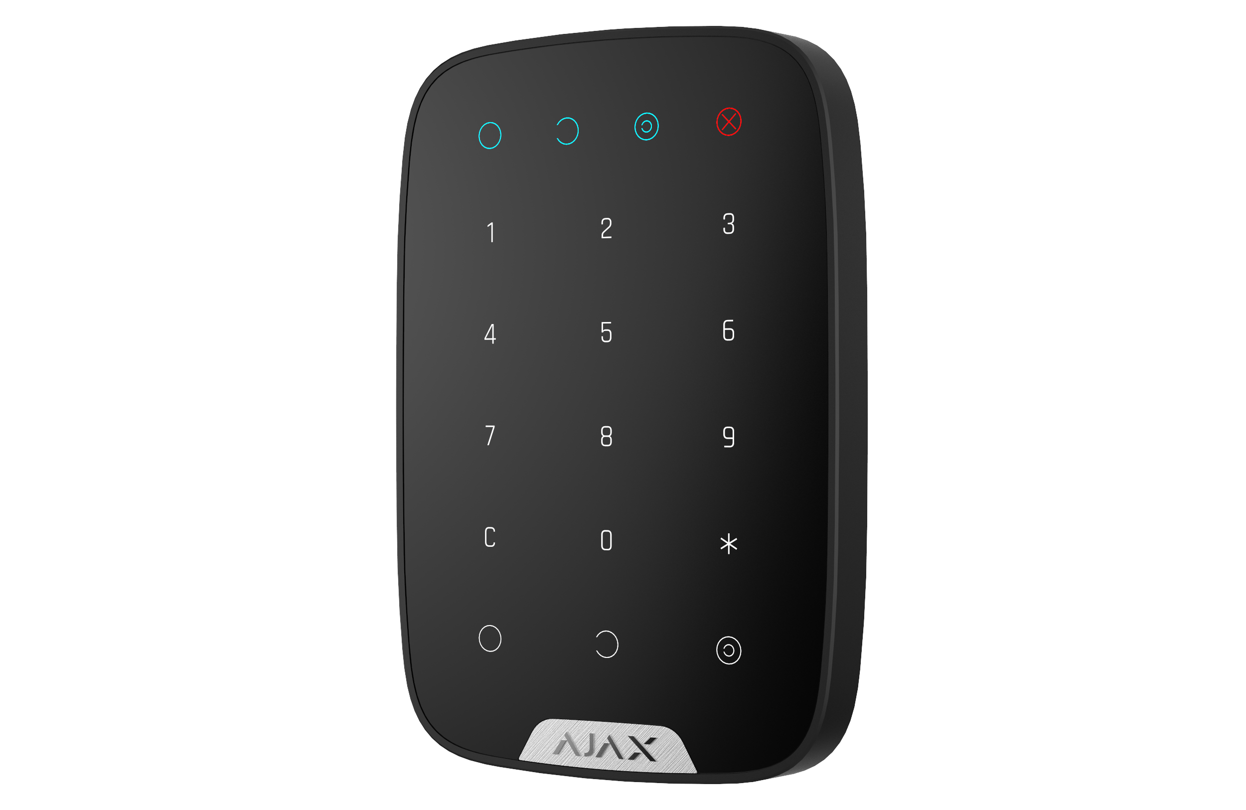 AJAX SYSTEM KeyPad черный Беспроводная сенсорная клавиатура