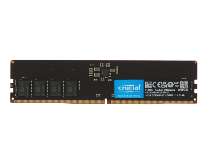 Модуль оперативной памяти Crucial PRO DIMM DDR5, 16Gb, 5600Mts, CL46, 1.1v, с радиатором