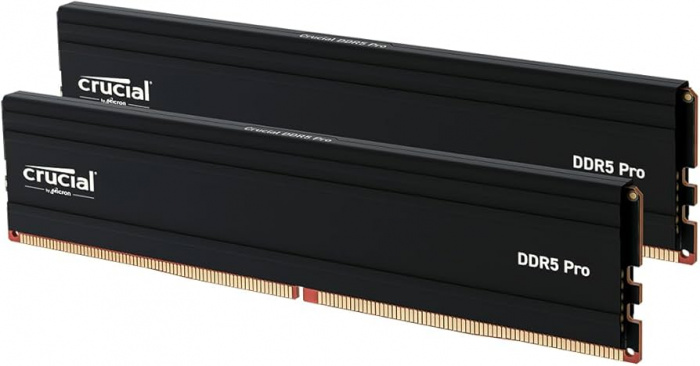Набор модулей памяти Crucial PRO DIMM DDR5, 32Gb (16x2), 5600Mts, CL46, 1.1v, с радиатором, CP2K16G56C46U5