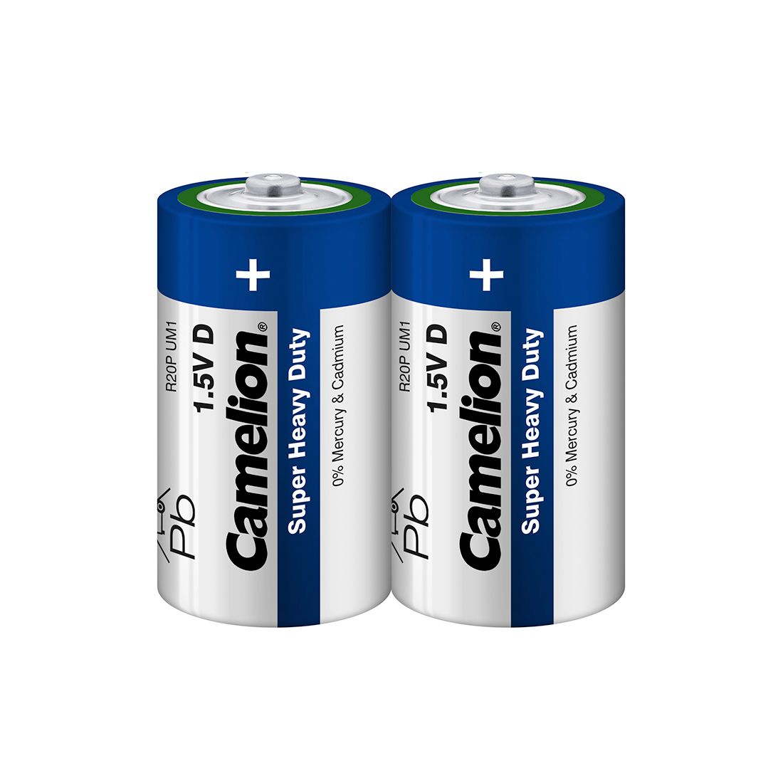 CAMELION R20P-SP2B Super Heavy Duty D 1.5V 2 шт. батарея