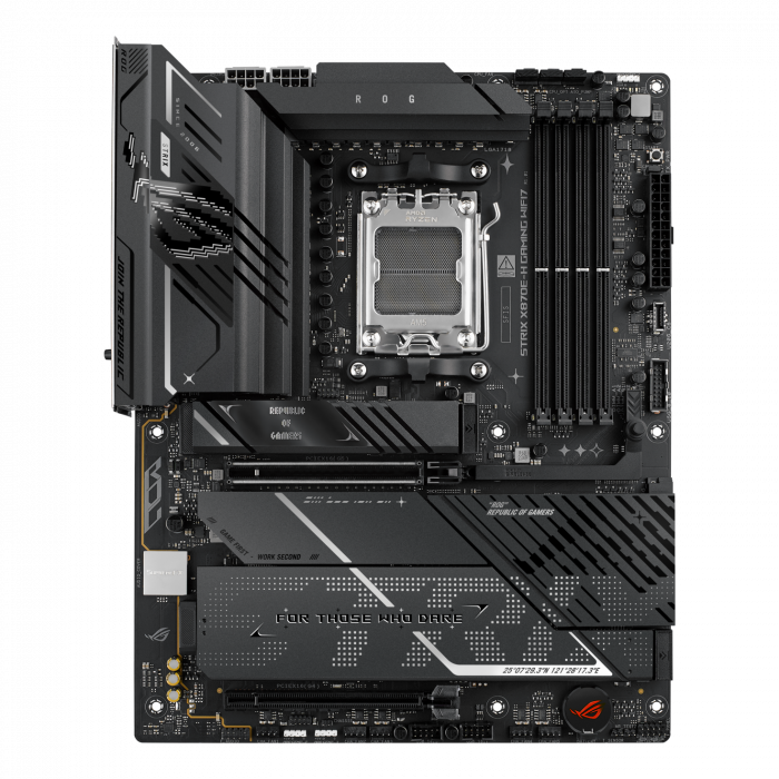 Сист.плата ROG STRIX X870E-H GAMING, X870E,  AM5, 4xDDR5, 2xPCI-E x16, 4xM2, 2xUSB 4.0 Type C, HDMI, WIFI7, BOX