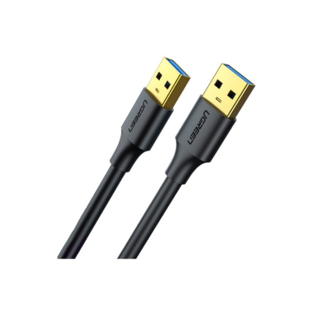 UGREEN USB-A 3.0 Male to Male 3м Қара 90576