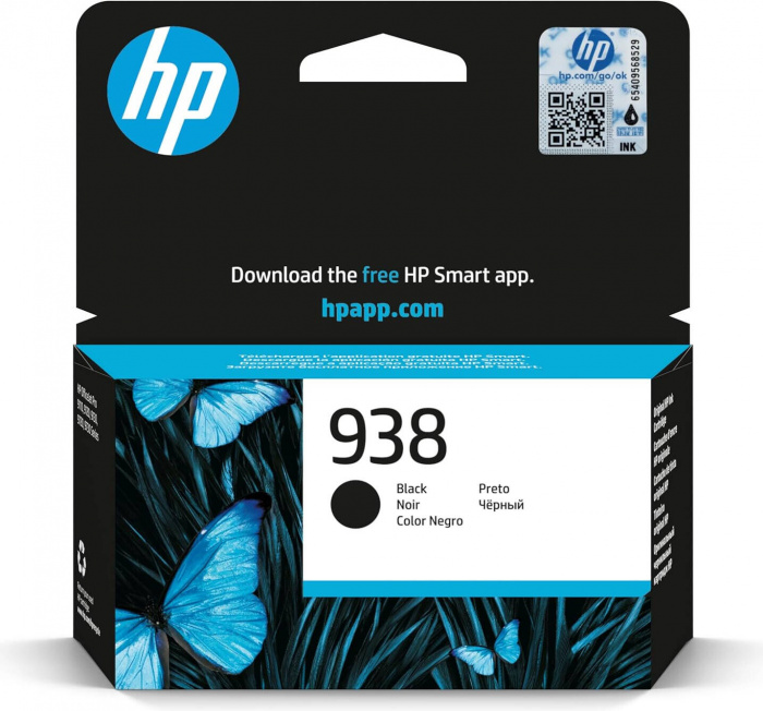 Струйный картридж HP 4S6X8PE черный 938 (1250 стр)