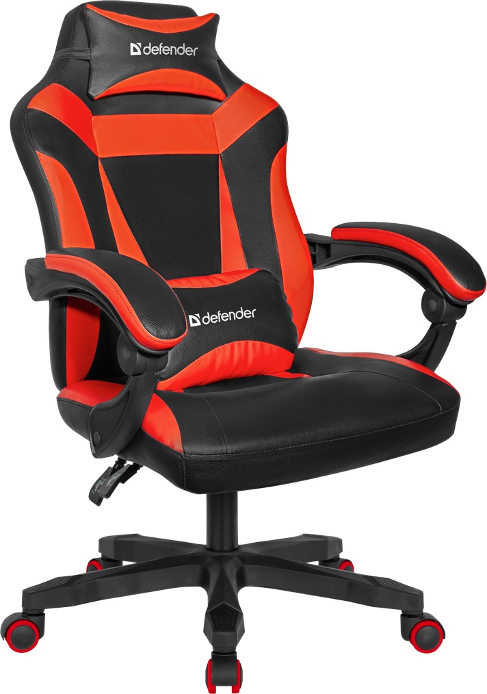 Игровое кресло Defender Master (M) красный
