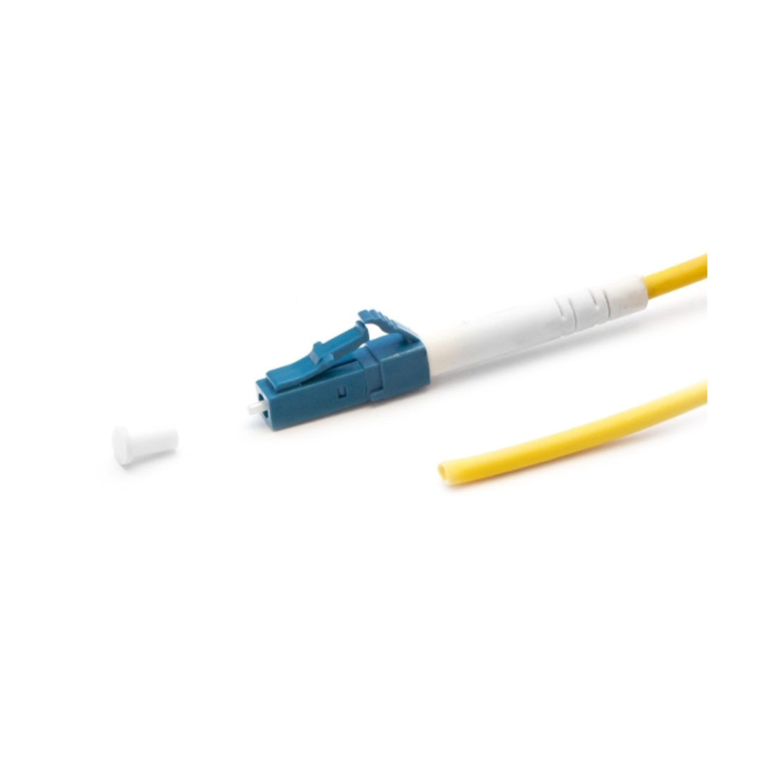 Пигтейл Оптический LC/UPC SM 9/125 0.9 мм 1.5 м Жёлтый LSZH Полный пакет